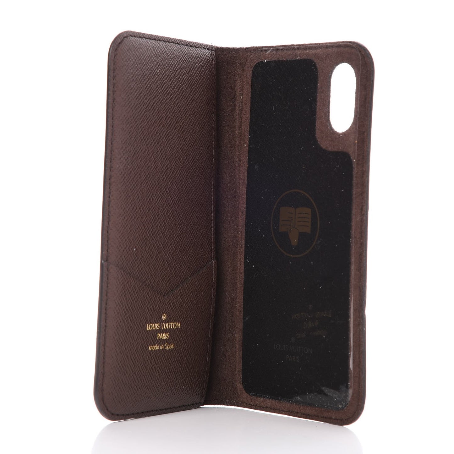 Monogram iPhone X Folio Case