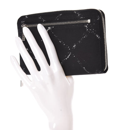 Chanel Nylon Travel Zip Wallet Black 2 of 8