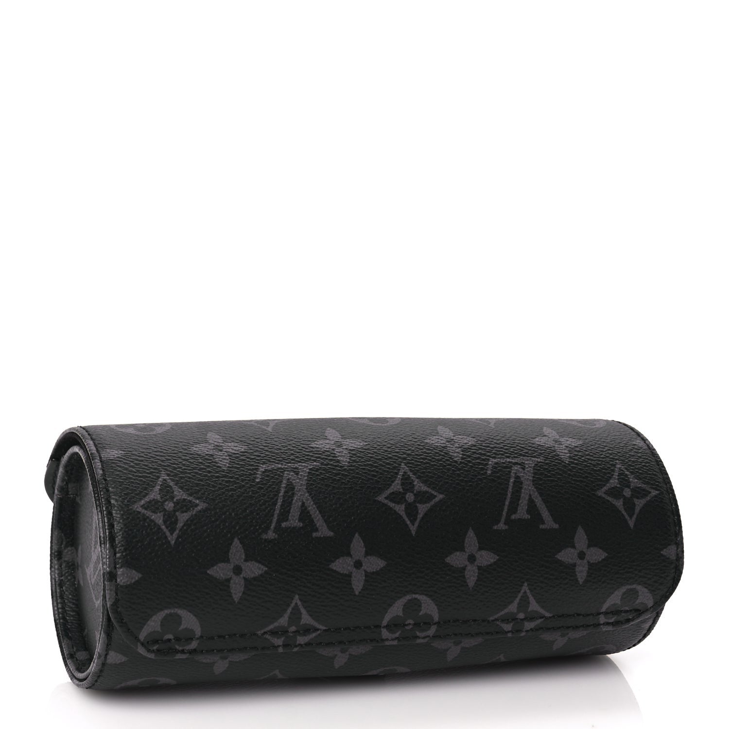 Louis Vuitton Monogram Eclipse 3 Watch Travel Case 3 of 5