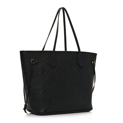 Louis Vuitton Empreinte Monogram Giant Neverfull MM Black 4 of 15