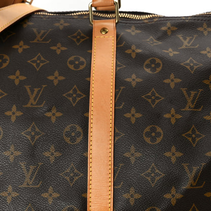 Louis Vuitton Monogram Keepall Bandouliere 55 7 of 10