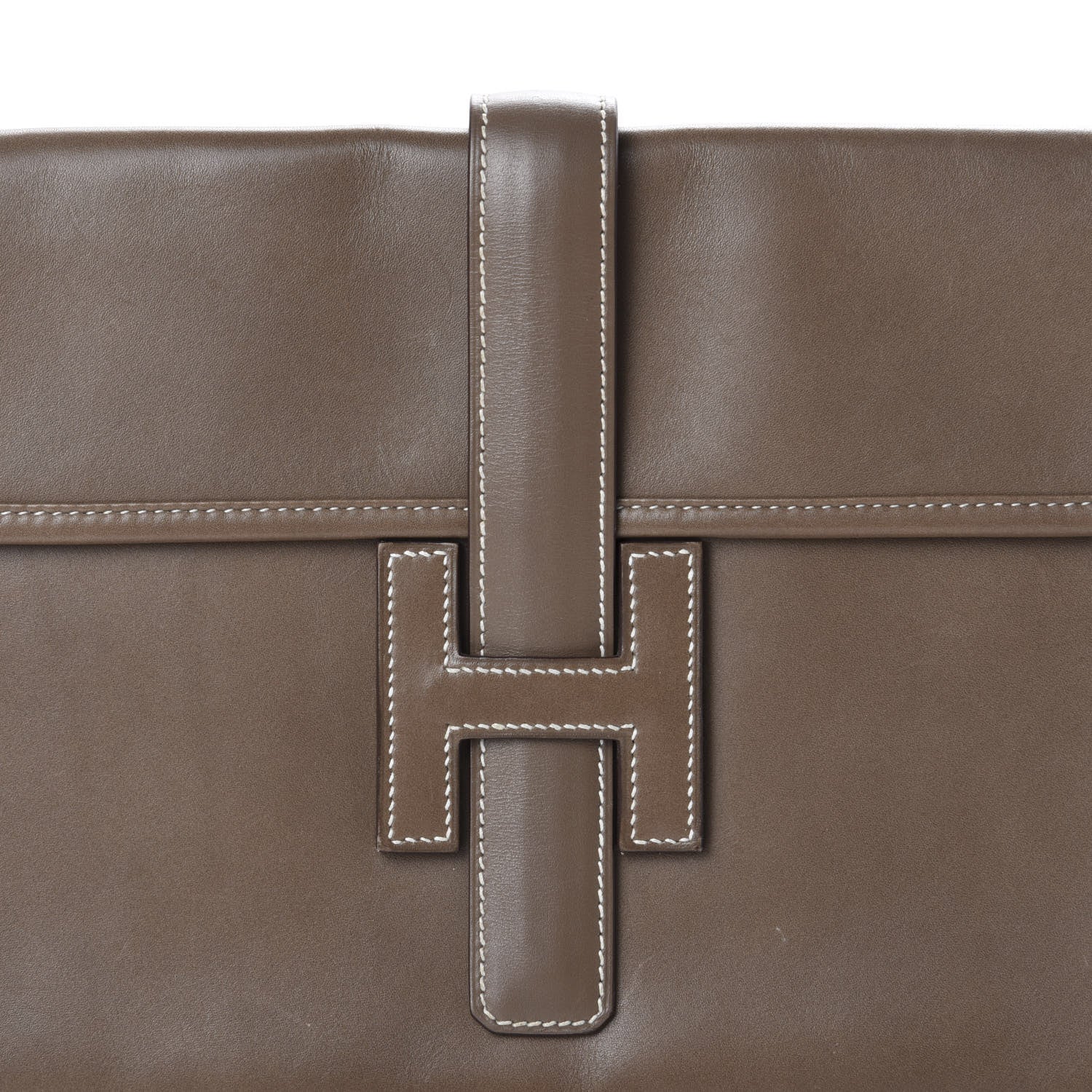Hermes Box Jige PM Clutch Etoupe 9 of 9
