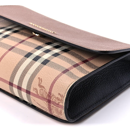 Burberry Haymarket Check Small Loxley Crossbody Bright Toffee 8 of 8