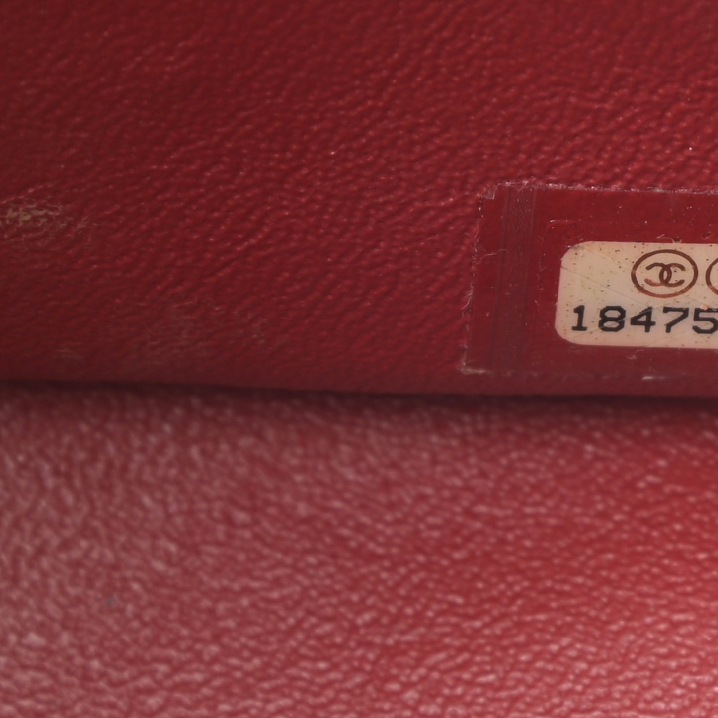 Patent Quilted Jumbo Double Flap Red