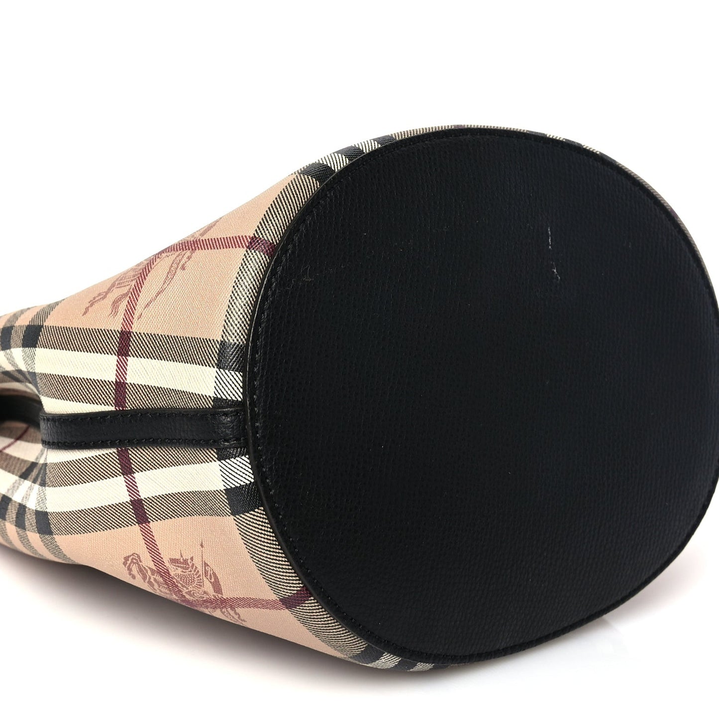 Haymarket Check Colours Small Lorne Bucket Crossbody Black