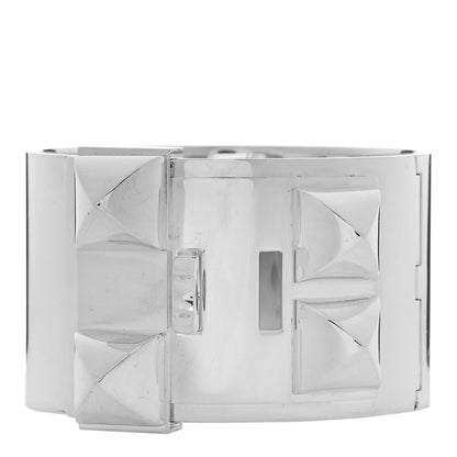 Hermes Sterling Silver Collier De Chien Bracelet XL 2 of 4