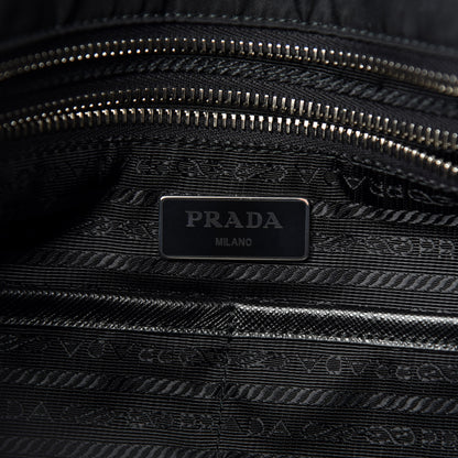 Prada Nylon Vela Baby Bag Black 9 of 12