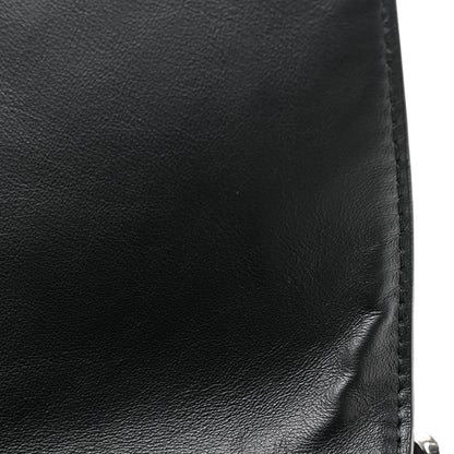 Fendi Cuoio Romano Selleria Large Convertible Baguette  Black 12 of 12