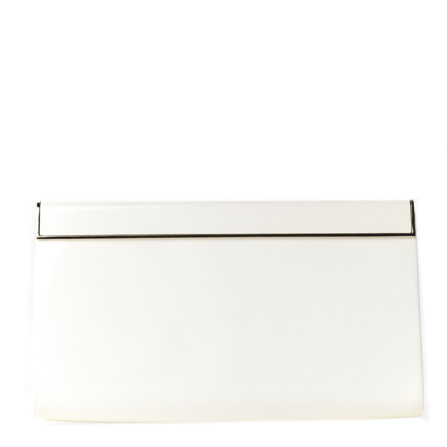 Patent Cayla Clutch White