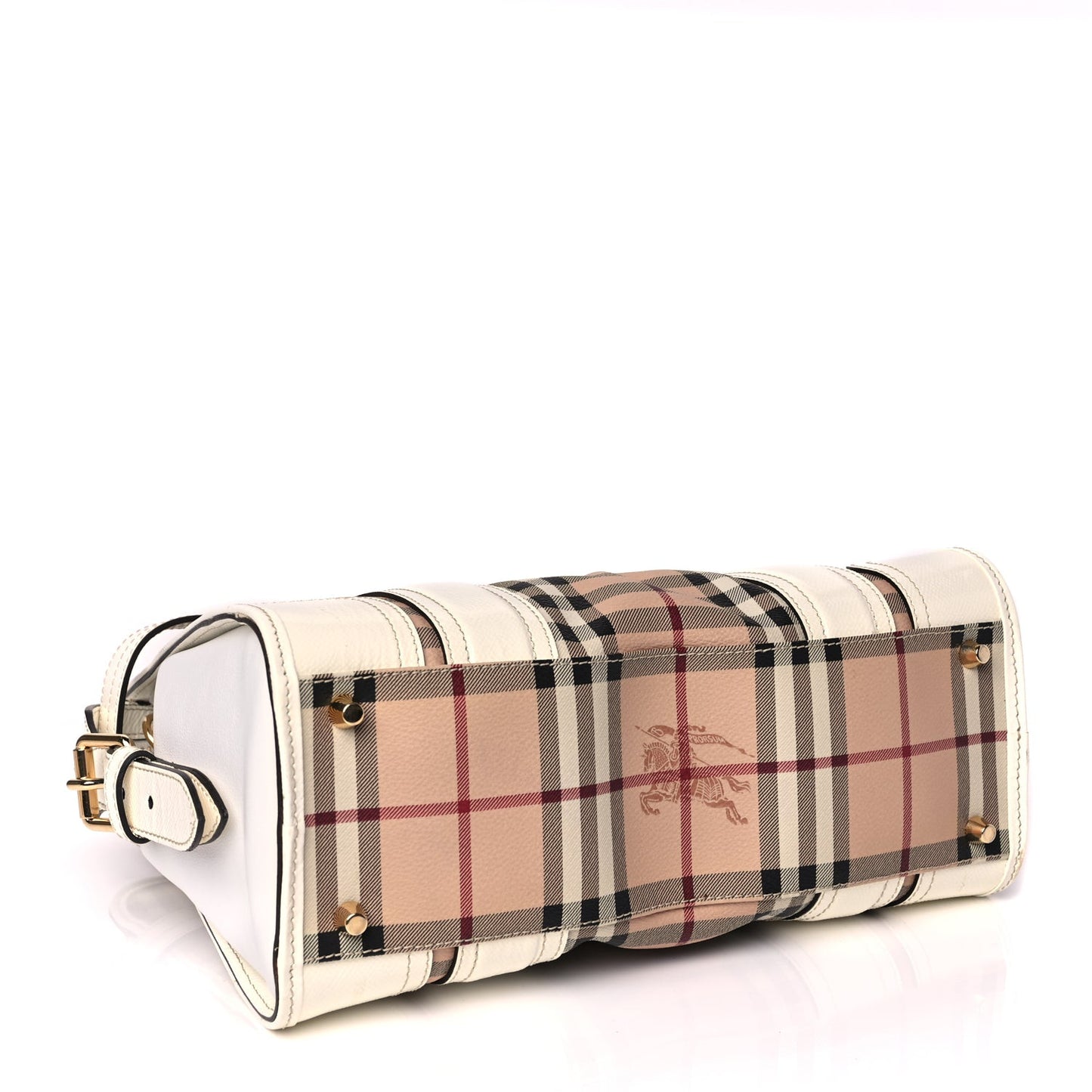 Haymarket Check Medium Minford Portrait Tote White
