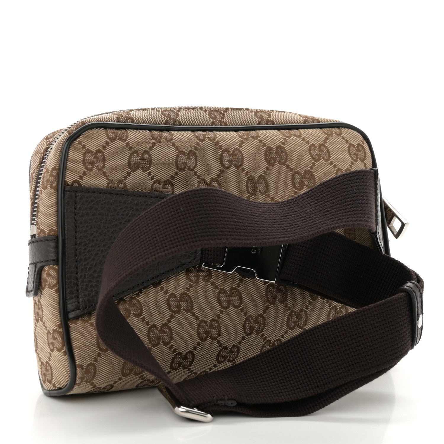 Gucci Monogram Belt Bag Dark Brown 3 of 10