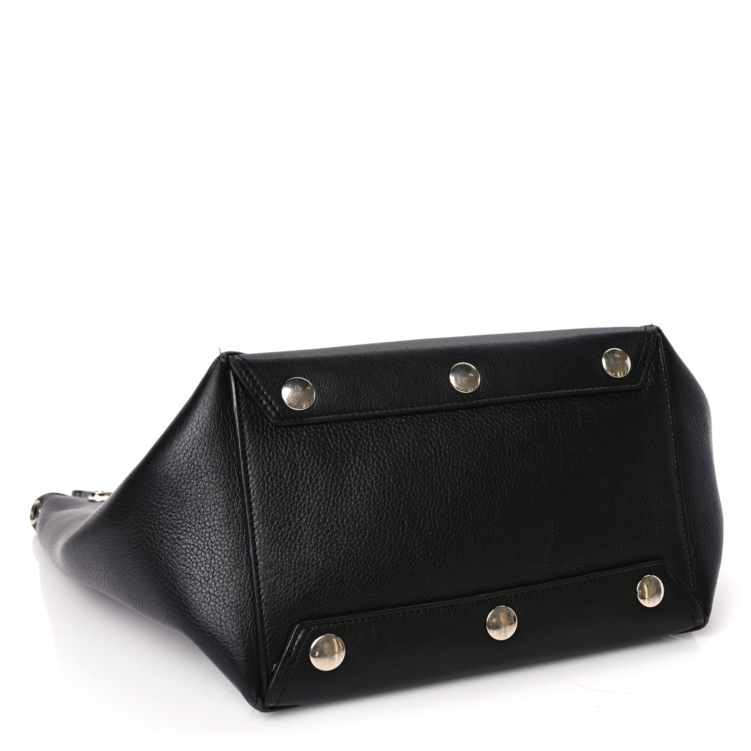Mulberry Calfskin Studded Camden Bucket Black 3 of 8