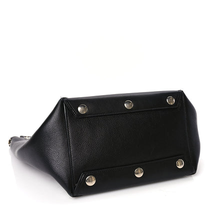 Mulberry Calfskin Studded Camden Bucket Black 3 of 8
