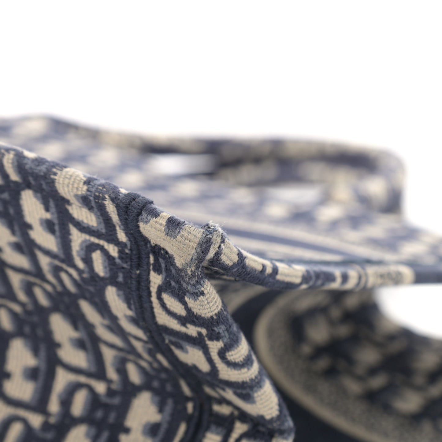 Oblique Medium Book Tote Blue Multicolor