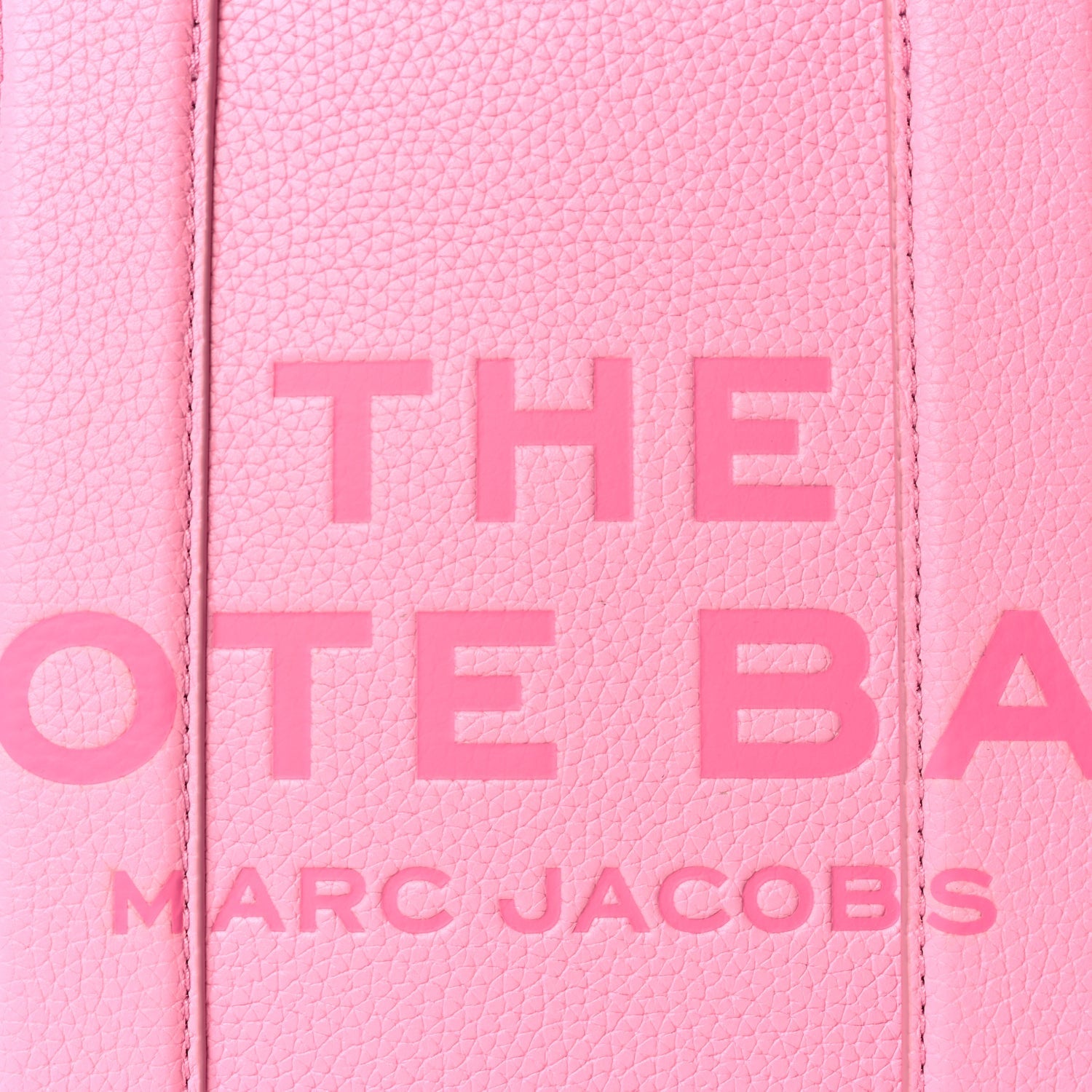 Marc Jacobs Grained Calfskin Small The Tote Bag Fluro Candy 6 of 8