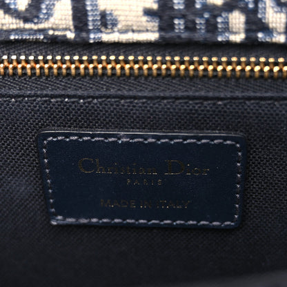 Christian Dior Oblique 30 Montaigne Flap Bag Blue 5 of 9