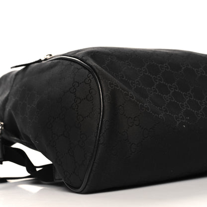 Gucci Nylon Monogram Slim Backpack Black 9 of 11