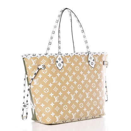 Louis Vuitton Monogram Giant Neverfull MM Kaki 4 of 14