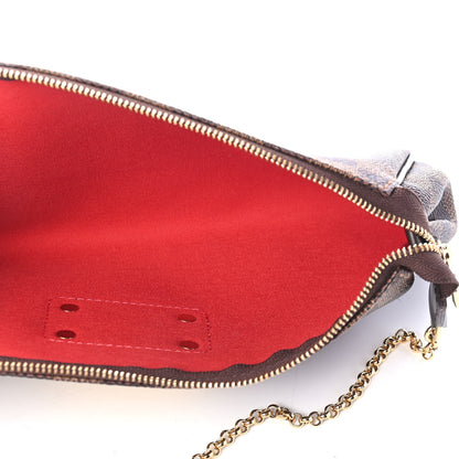 Louis Vuitton Damier Ebene Eva Clutch 5 of 9