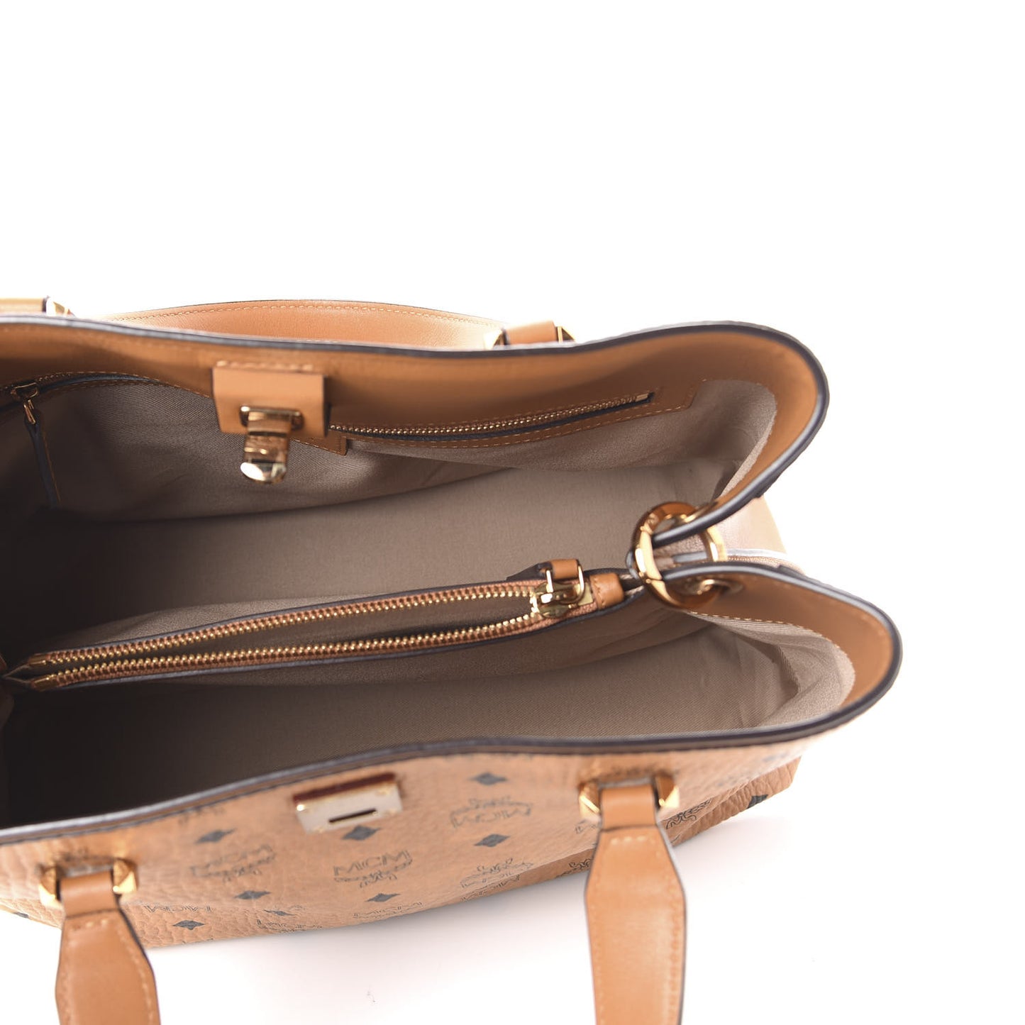 Visetos Large Essential Tote Cognac