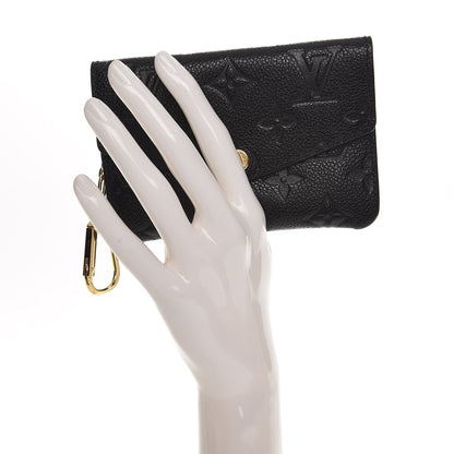 Louis Vuitton Empreinte Key Pouch Black 2 of 7