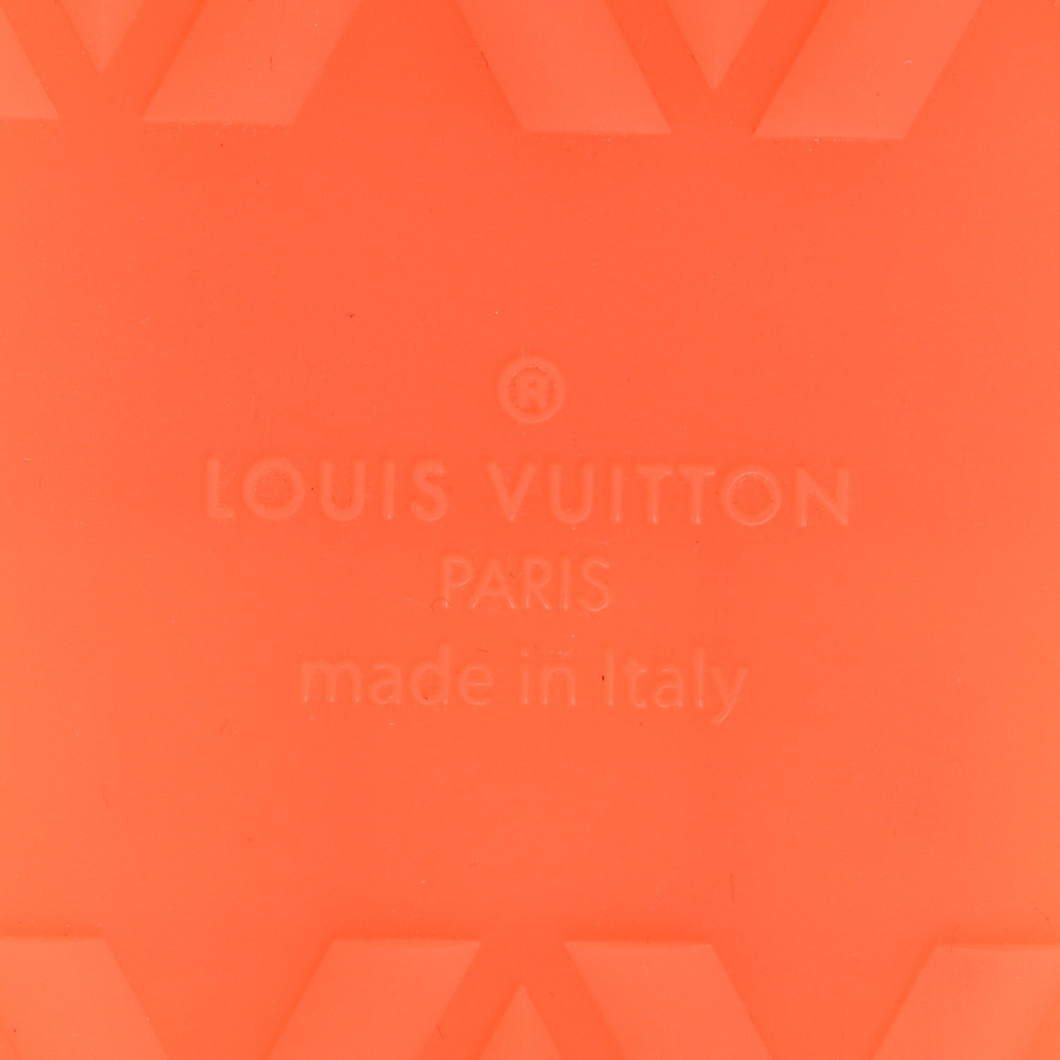 Louis Vuitton Canvas Monogram Mens Tattoo Sneakers Orange 6 of 7