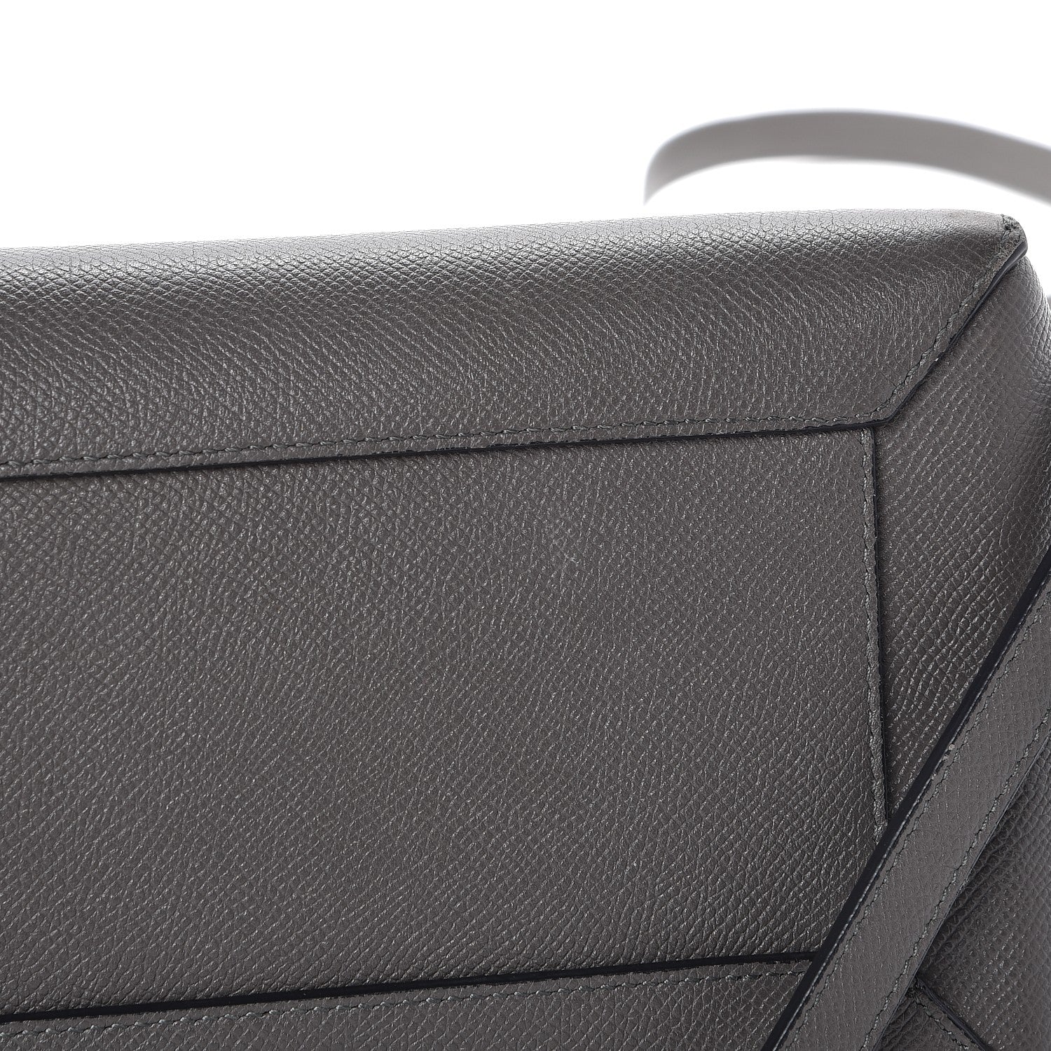 Celine Grained Calfskin Micro Belt Bag Grey 9 of 17