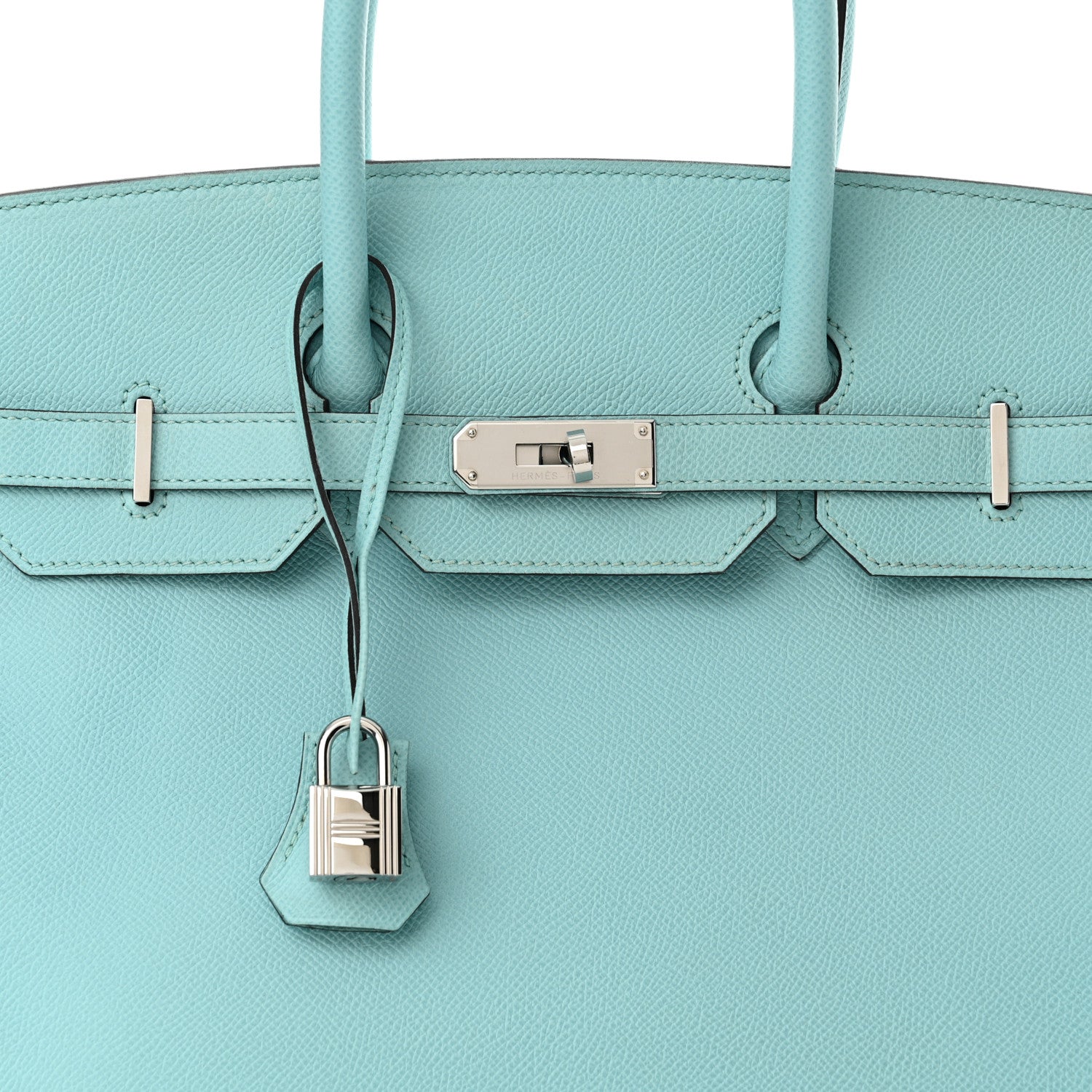 Hermes Epsom Birkin 35 Bleu Atoll 8 of 10