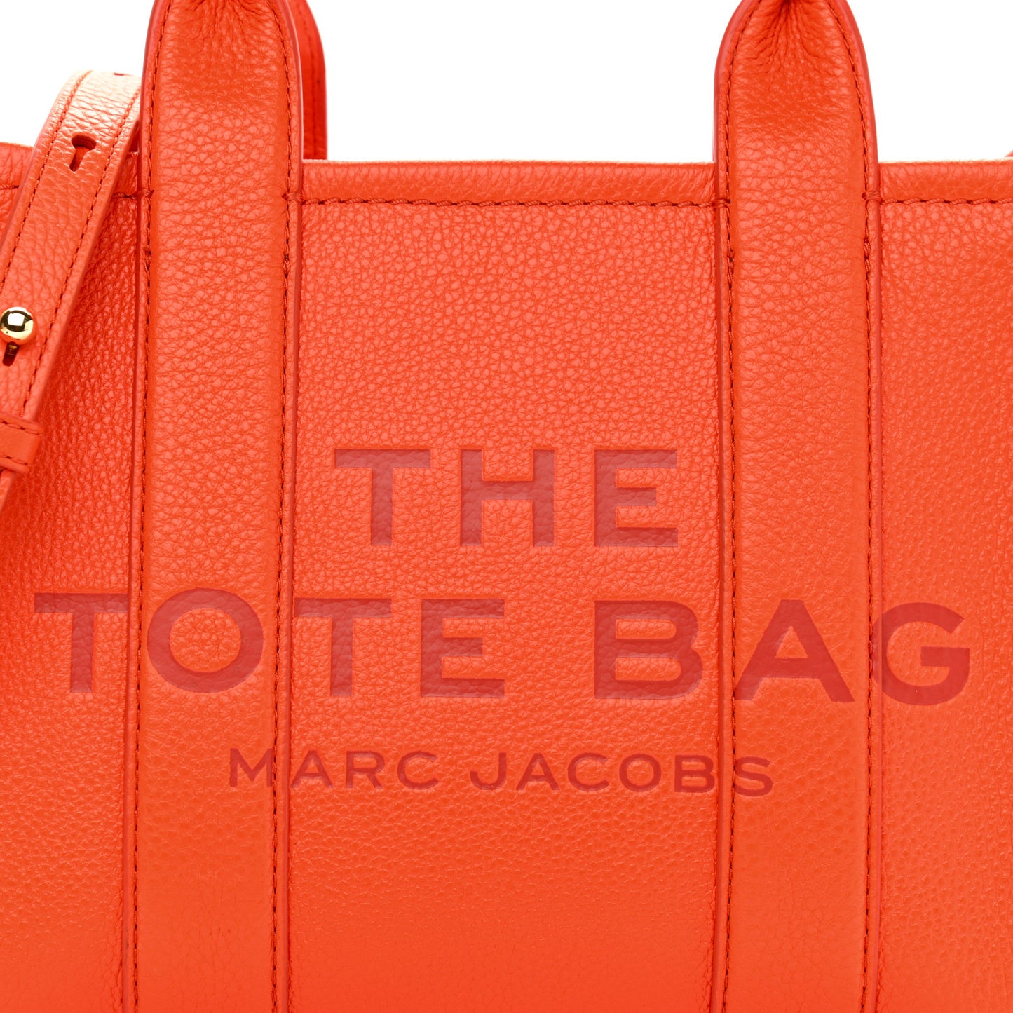 Grained Calfskin Small The Tote Bag Dragon Fire