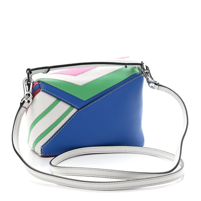 Loewe Calfskin Mini Puzzle Edge Bag Grey Multicolor 2 of 8