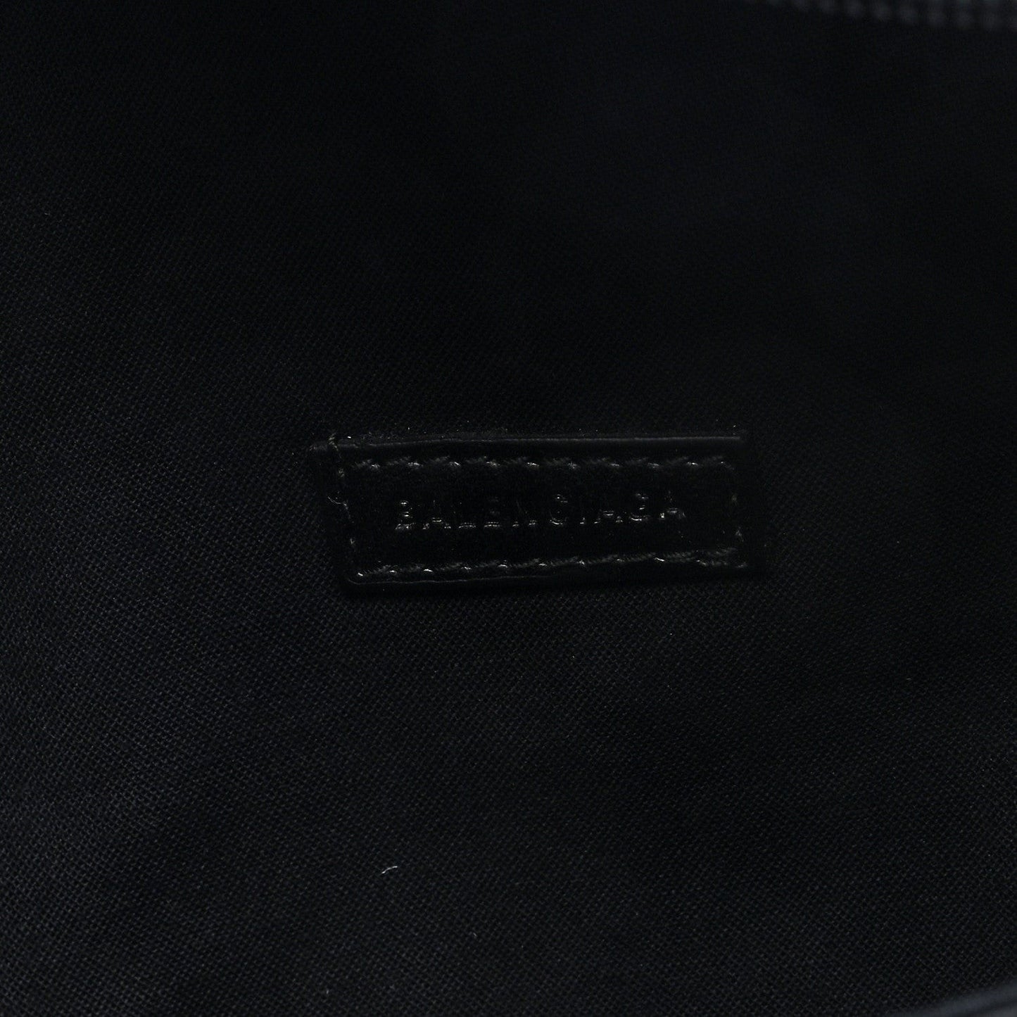 Nylon Eiffel Strassed Beltpack Black