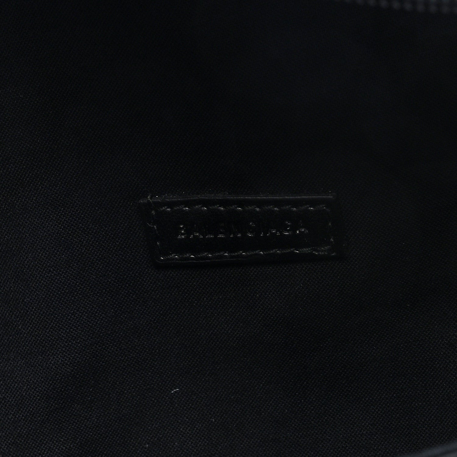 Balenciaga Nylon Eiffel Strassed Beltpack Black 6 of 7