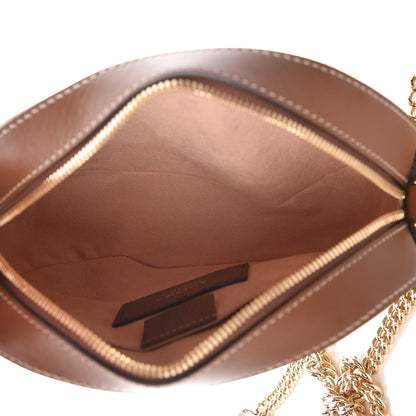 Gucci GG Supreme Monogram Blind For Love Embroidered Mini Chain Shoulder Bag Beige Tuscany 5 of 11