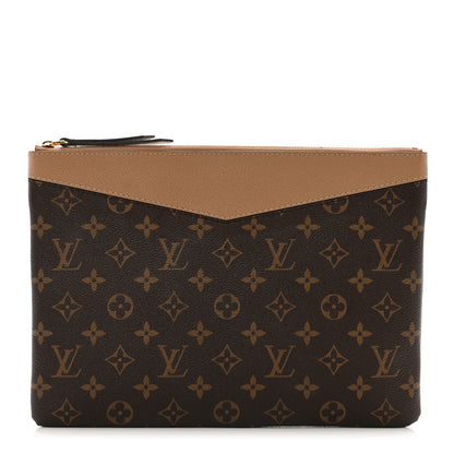 Louis Vuitton Monogram Daily Pouch Sesame 1 of 6