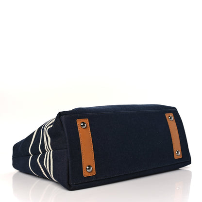 Chanel Denim Large Shopping Tote Blue 4 of 9