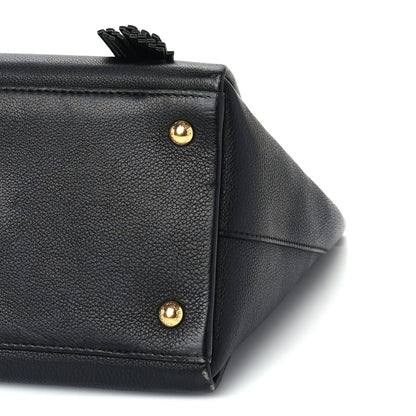 Louis Vuitton Calfskin Lockmeto Black 8 of 8
