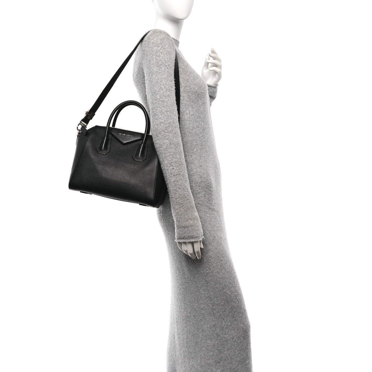 Givenchy Sugar Goatskin Small Antigona Black 2 of 7