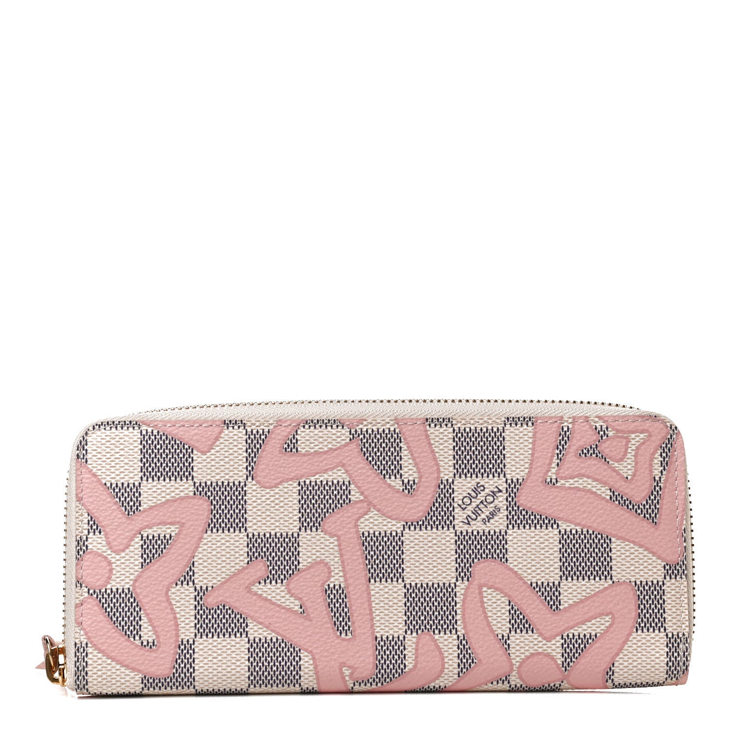 Louis Vuitton Damier Azur Tahitienne Clemence Wallet 1 of 7