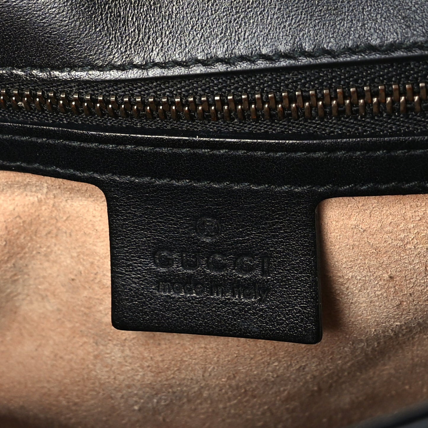 Calfskin Matelasse Small GG Marmont Top Handle Shoulder Bag Black