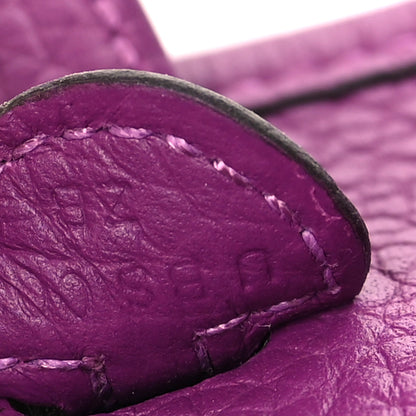 Hermes Taurillon Clemence Evelyne TPM Anemone 7 of 10