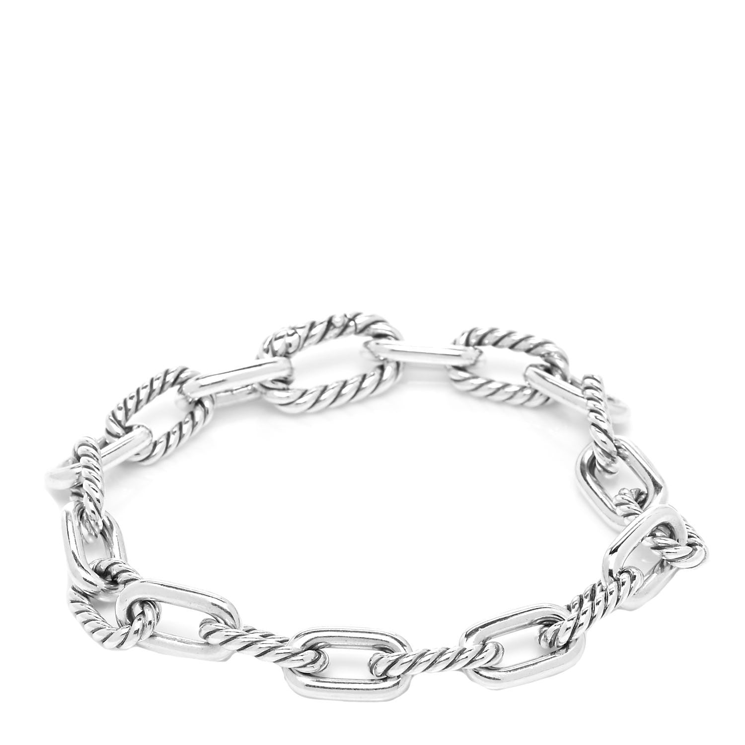 David Yurman Sterling Silver 8.5mm Madison Chain Bracelet 1 of 5