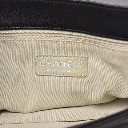 Chanel Washed Lambskin Quilted Maxi Chain Around Flap Black 6 of 11