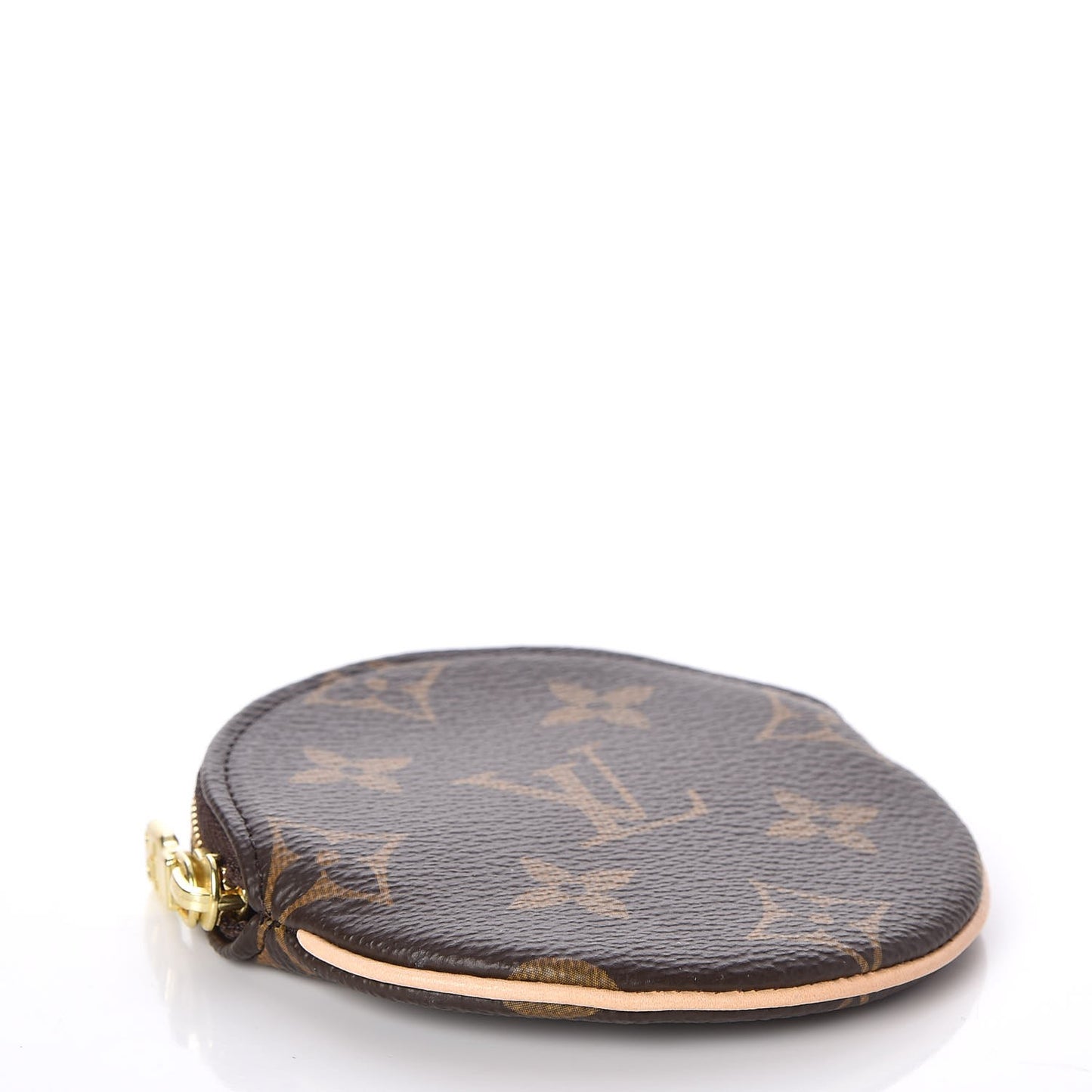 Monogram Round Coin Purse