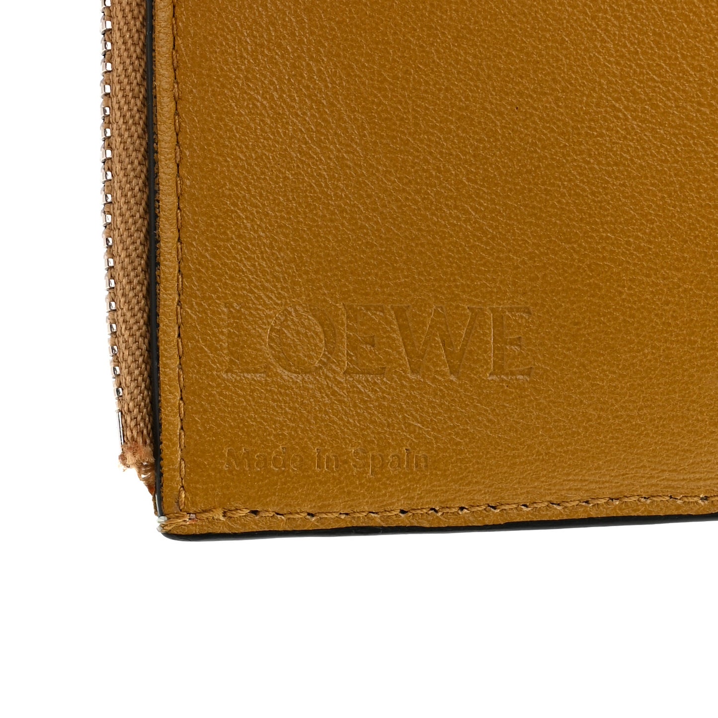 Grained Calfskin Small Vertical Wallet Iceberg Citronelle