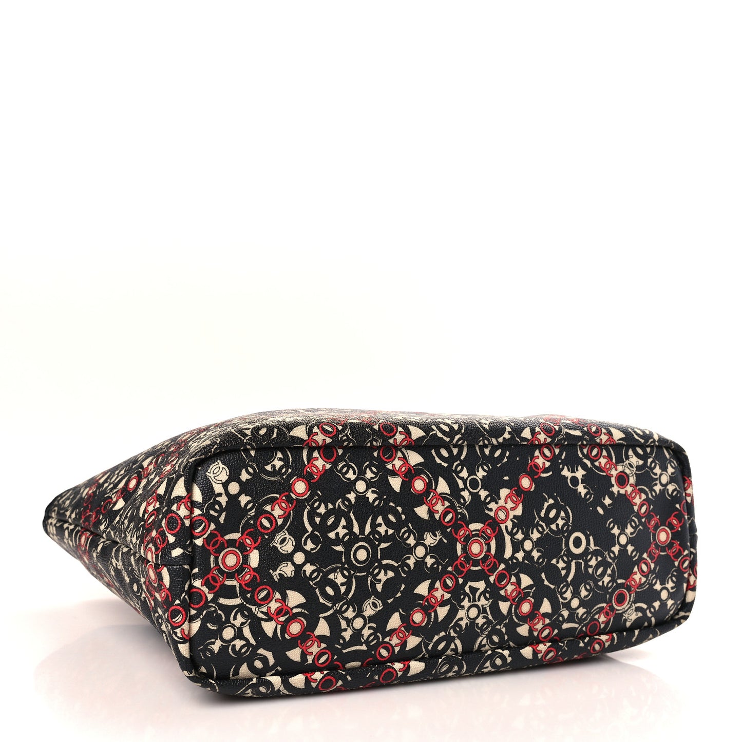 Coated Canvas Coco Small Tote Black