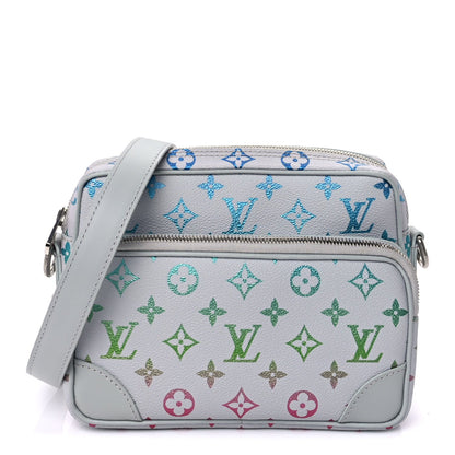 Louis Vuitton Monogram Iridescent Nil Gradient Grey 2 of 9