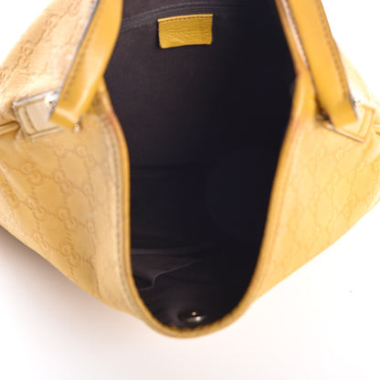 Gucci Guccissima Medium New Britt Hobo Yellow 5 of 26