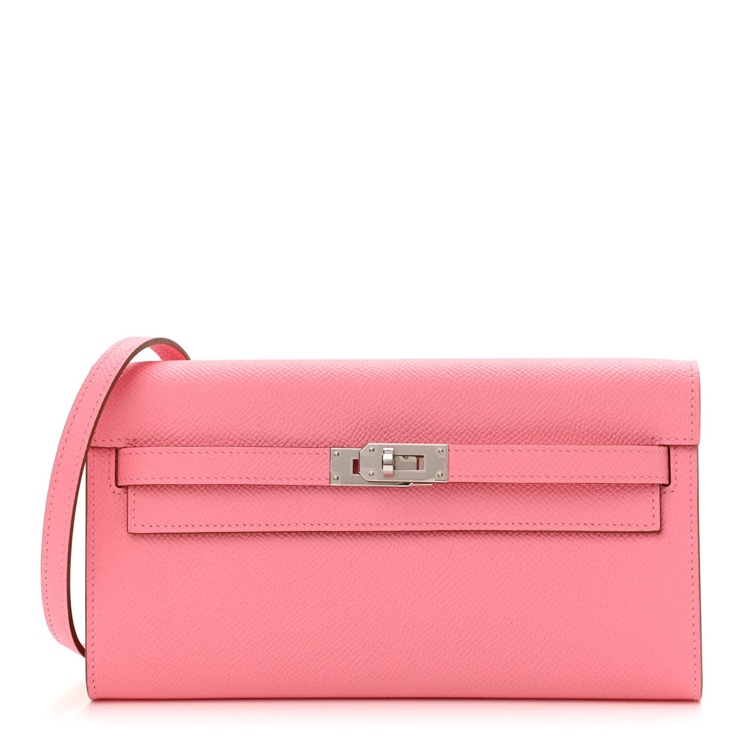 Epsom Kelly Wallet To Go Rose Confetti