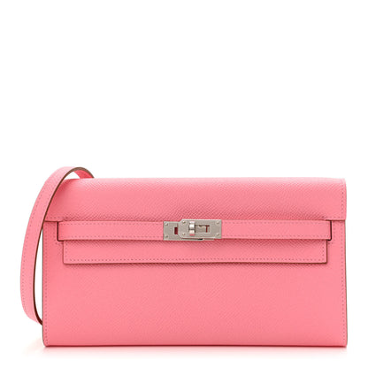 Hermes Epsom Kelly Wallet To Go Rose Confetti 1 of 11