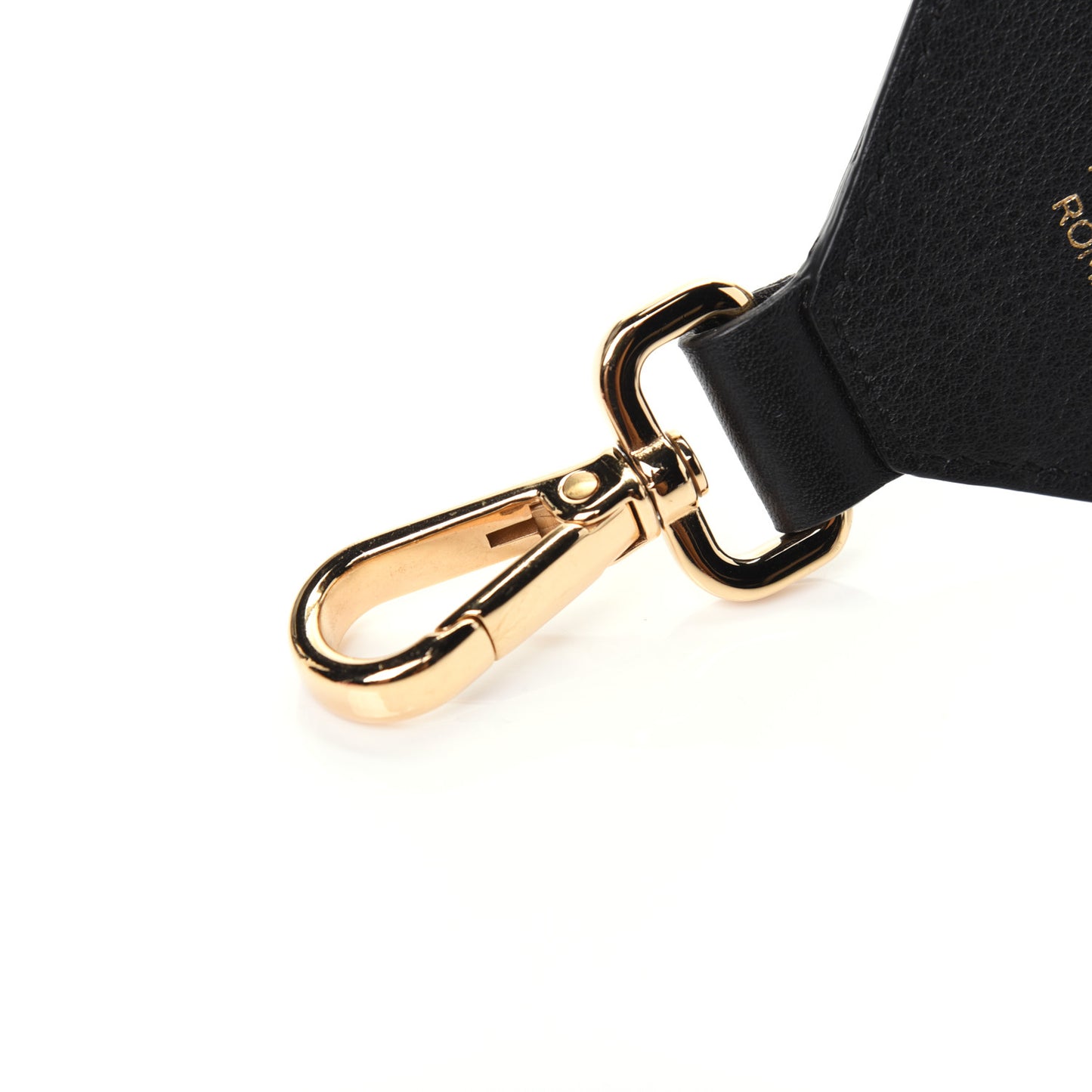 Ribbon Vitello Seta FF 1974 Adjustable Strap You Black